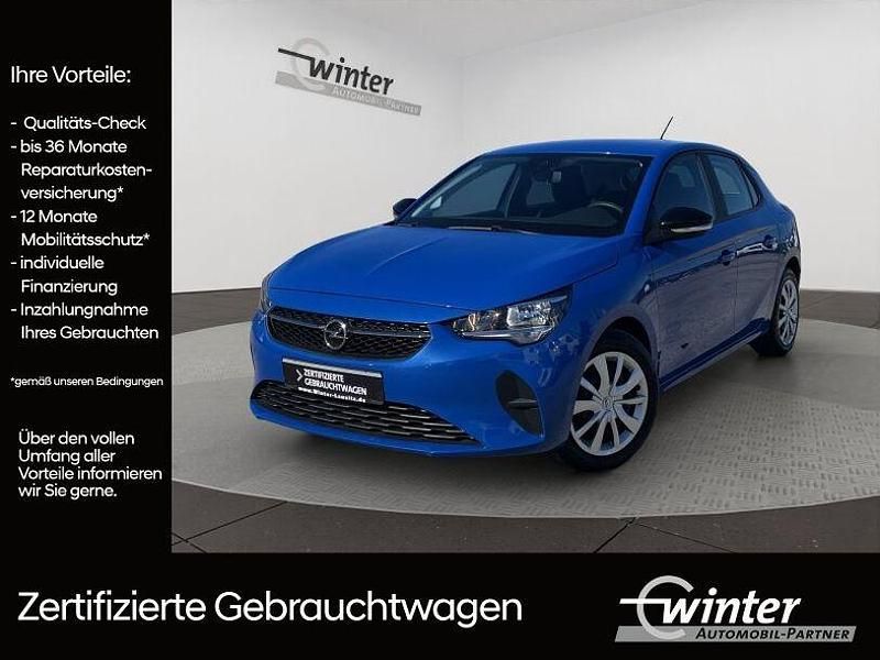 Blau Gebraucht 2022 Opel Corsa Edition Kleinwagen | 12.450 € (Superpreis) - Bild 1/4