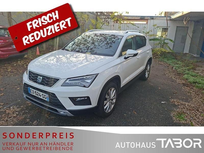 "bila" weiss Gebraucht 2018 Seat Ateca Style SUV | 12.685 € (Fairer Preis) - Bild 1/4