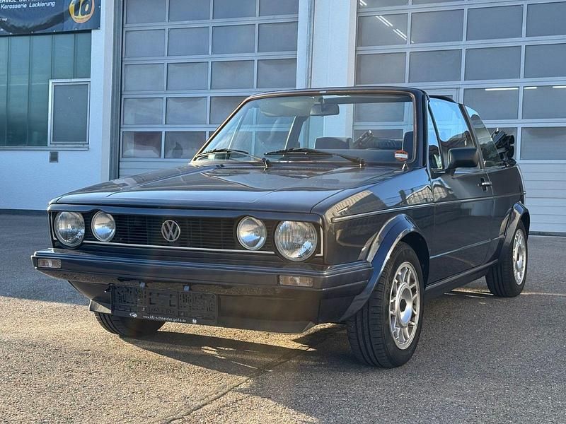 Blau Gebraucht 1987 VW Golf Cabriolet Cabrio | 7.500 € - Bild 1/4