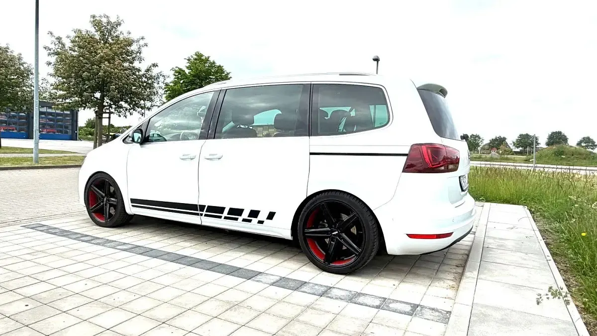 Gebraucht Seat Alhambra 220 PS (161 kW) 2016 Weiß Van / Kleinbus