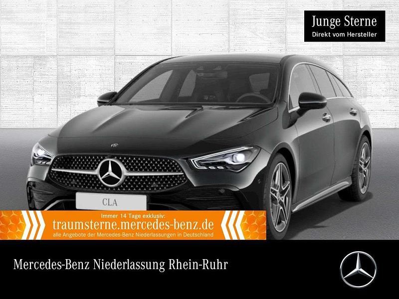 Kosmosschwarz Gebraucht 2023 Mercedes CLA180 AMG Limousine | 31.590 € (Fairer Preis) - Bild 1/3