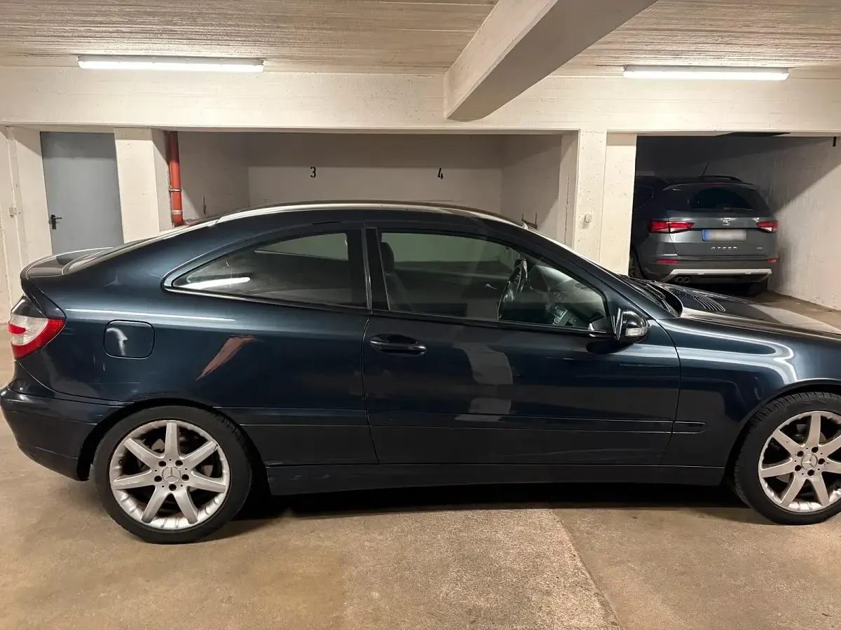 Gebraucht Mercedes CLC180 2005 Blau Coupé