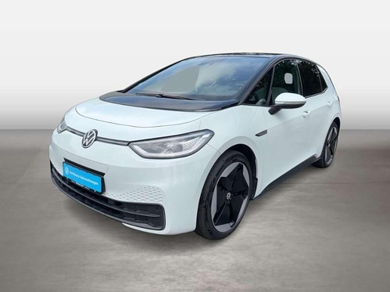 Gletscherweiß metallic schwar Gebraucht 2020 VW ID.3 Pro Performance Kleinwagen | 22.889 € (Etwas zu teuer) - Bild 1/4