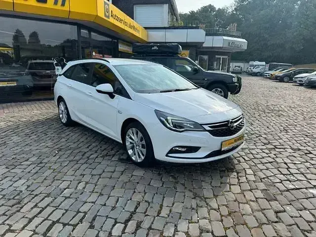 Gebraucht Opel Astra Business 110 PS (80 kW) 2019 Weiß Kombi