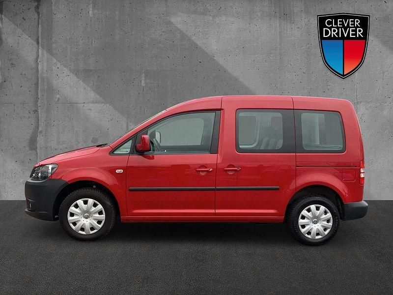Gebraucht VW Caddy 105 PS (77 kW) 2013 Salsa red Van / Kleinbus