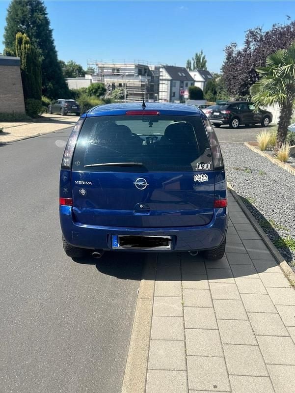 Blau Gebraucht 2005 Opel Meriva Van / Kleinbus | 550 € (Superpreis) - Bild 1/4