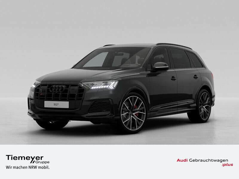 Mythosschwarz metallic Gebraucht 2023 Audi SQ7 Ambiente SUV | 79.990 € (Fairer Preis) - Bild 1/4