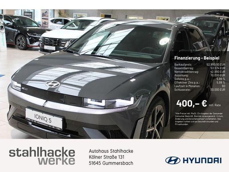 Grau Gebraucht 2024 Hyundai Ioniq 5 N Line SUV | 52.990 € - Bild 1/4