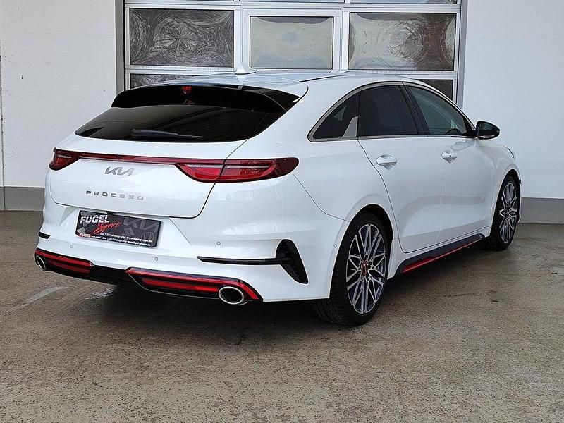 Gebraucht Kia ProCeed GT 204 PS (150 kW) 2022 Deluxeweiss met. Kleinwagen