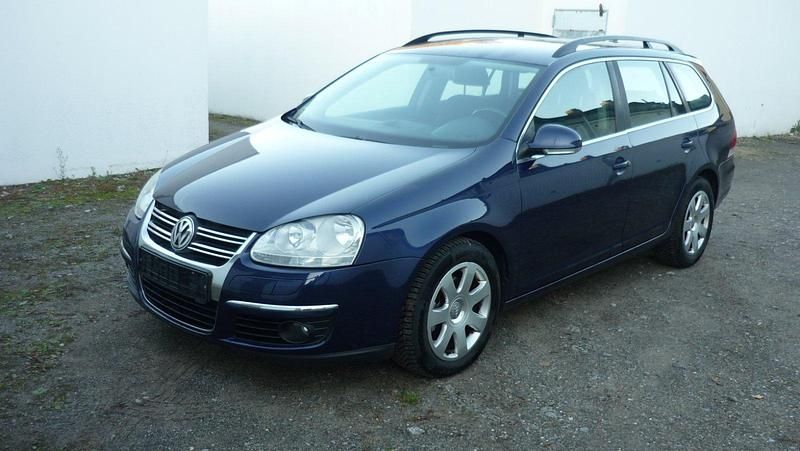Blau Gebraucht 2008 VW Golf V Kombi | 2.600 € (Guter Preis) - Bild 1/4