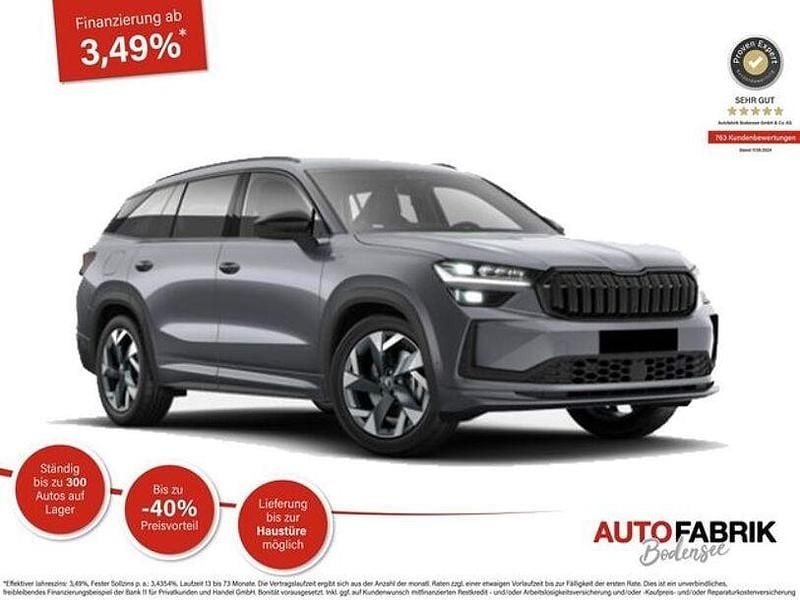 Blackmagic perleffekt Neu 2025 Skoda Kodiaq SportLine SUV | 51.990 € (Fairer Preis) - Bild 1/2