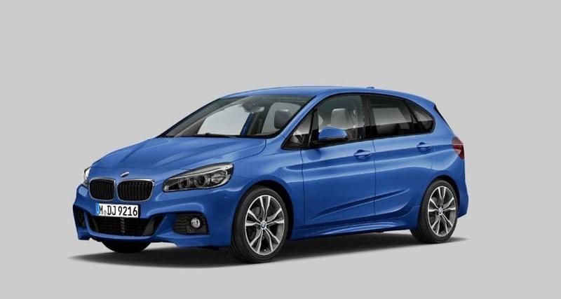 Gebraucht BMW 220 Active Tourer M Sport 192 PS (141 kW) 2017 Blau Van / Kleinbus