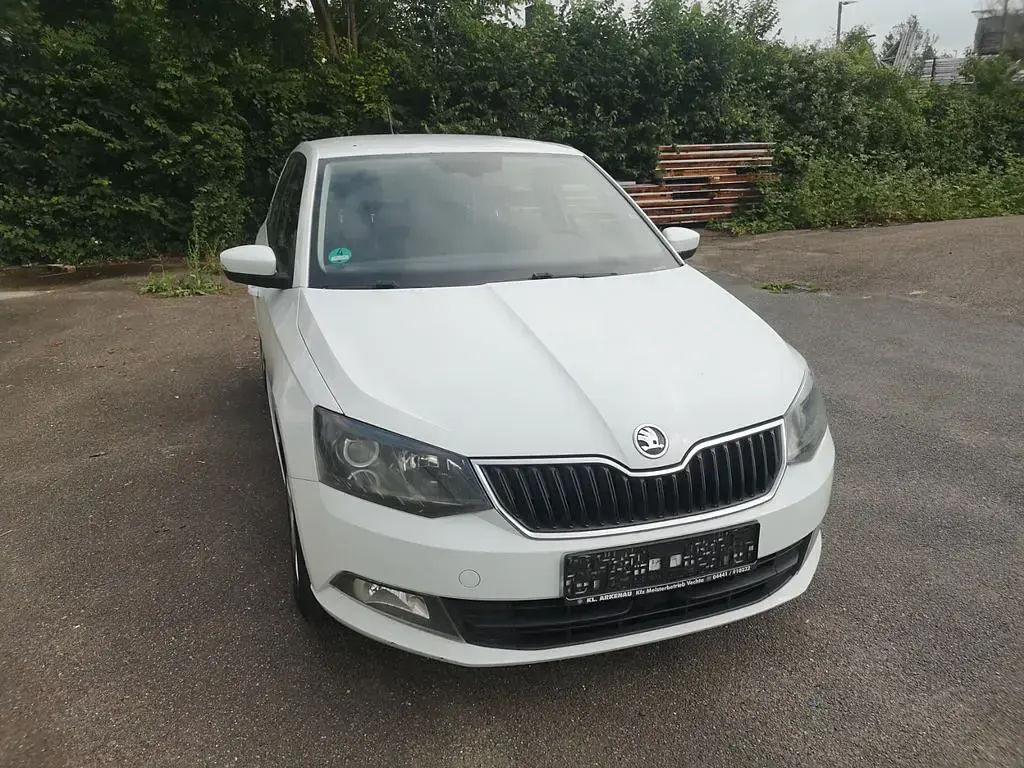Gebraucht Skoda Fabia Active 90 PS (66 kW) 2015 Weiß Limousine