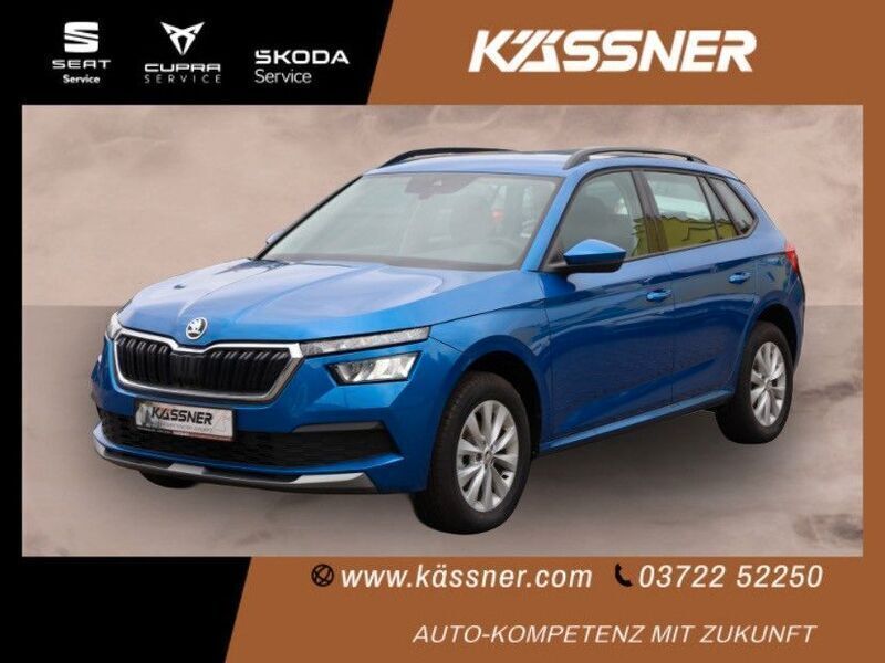 Raceblau Gebraucht 2022 Skoda Kamiq Ambition SUV | 23.590 € (Etwas zu teuer) - Bild 1/2