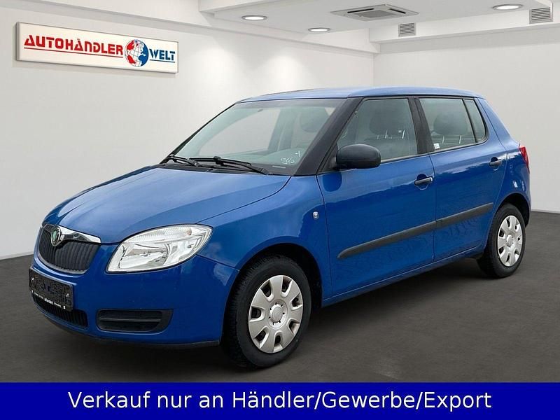 Blau Gebraucht 2010 Skoda Fabia Classic Kleinwagen | 999 € (Superpreis) - Bild 1/4