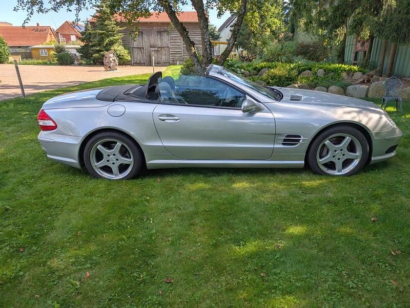 Gebraucht Mercedes SL500 AMG 306 PS (225 kW) 2002 Silber Cabrio