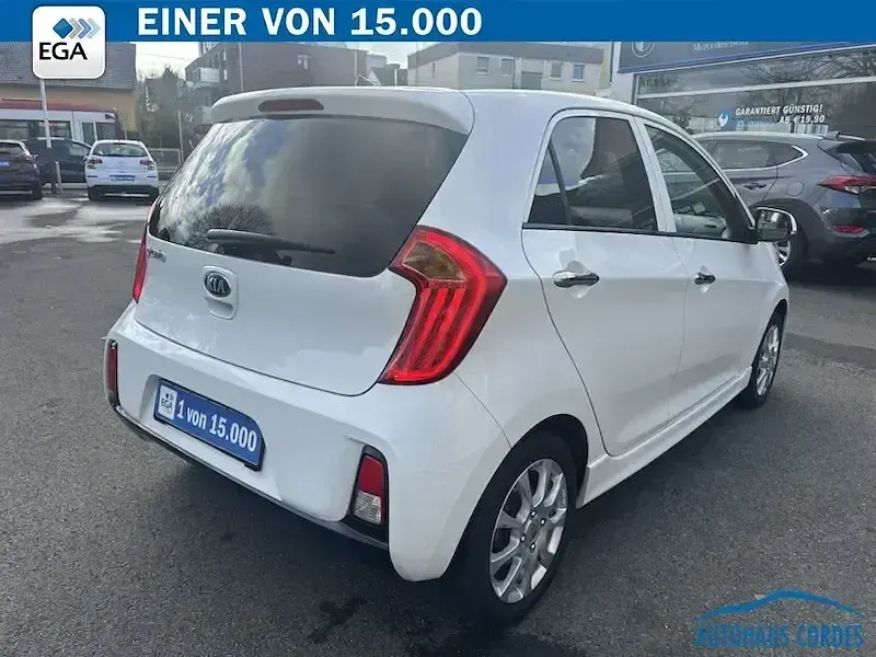 Gebraucht Kia Picanto Spirit 86 PS (63 kW) 2017 Weiß Kleinwagen