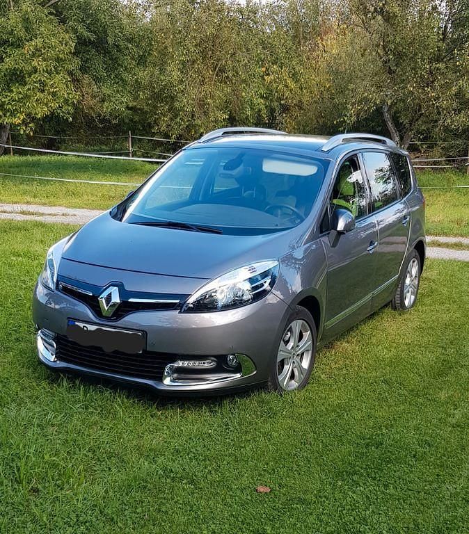 Grau Gebraucht 2013 Renault Grand Scénic III Luxe Van / Kleinbus | 5.499 € (Fairer Preis) - Bild 1/3