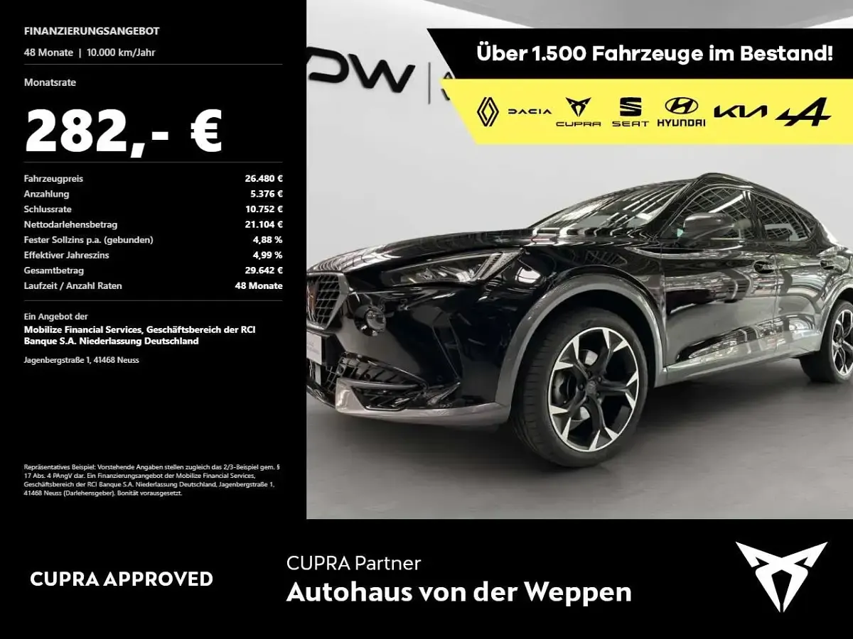 Gebraucht Cupra Formentor 150 PS (110 kW) 2022 SUV