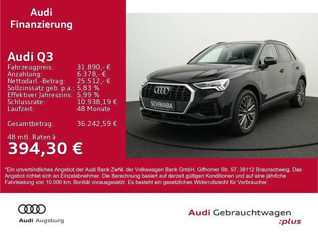 Mythosschwarz metallic Gebraucht 2022 Audi Q3 S-Line SUV | 31.890 € (Fairer Preis) - Bild 1/4