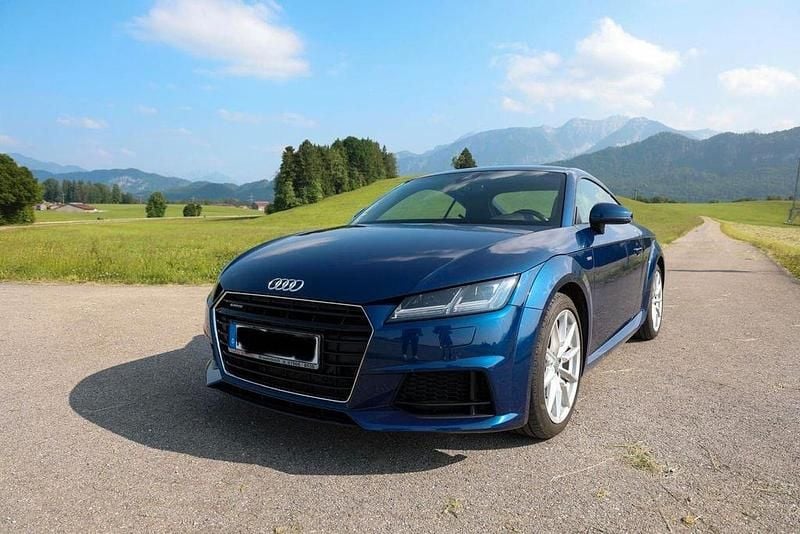 Scubablau metallic Gebraucht 2017 Audi TT S-Line Coupé | 28.999 € (Fairer Preis) - Bild 1/4
