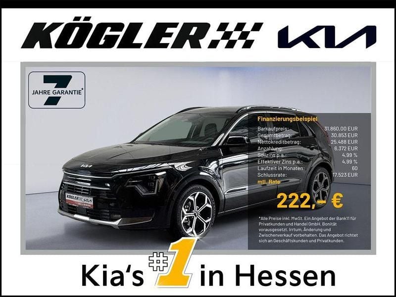 Gebraucht Kia Niro Spirit 182 PS (133 kW) 2023 Auroraschwarz SUV