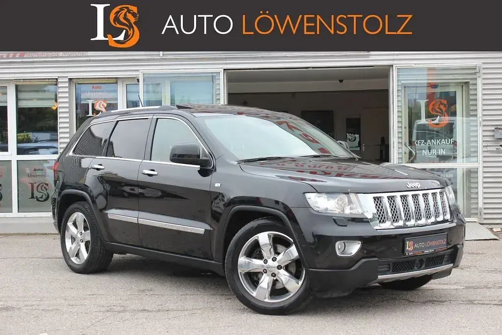 Gebraucht Jeep Grand Cherokee Overland 241 PS (177 kW) 2012 Schwarz SUV