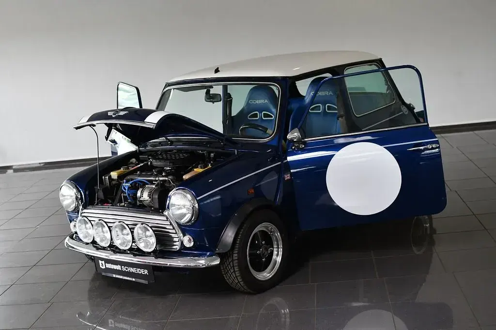 Używany Mini Cooper Classic 63 KM (46 kW) 1999 Niebieski Hatchback