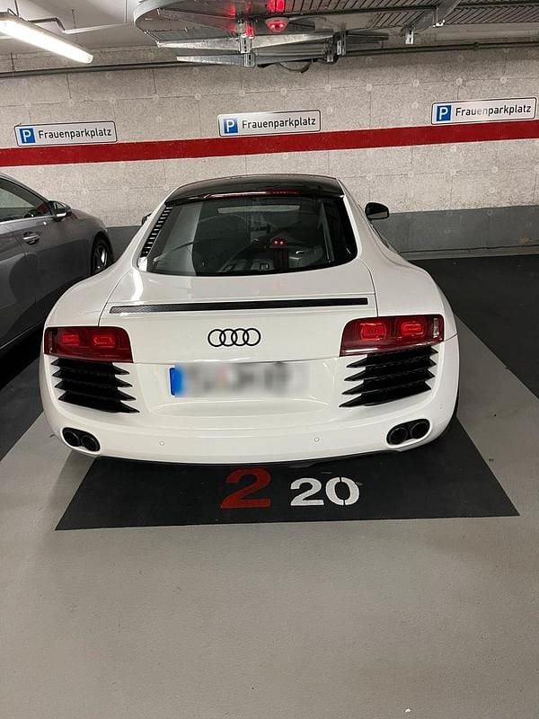 Gebraucht Audi R8 Coupé Design 420 PS (308 kW) 2007 Weiß Coupé