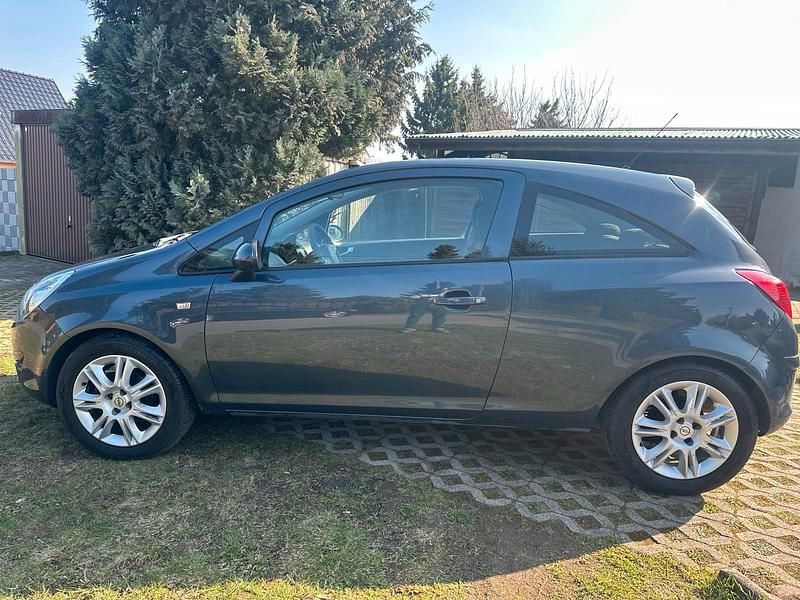 Gebraucht Opel Corsa 80 PS (58 kW) 2008 Blau Kleinwagen