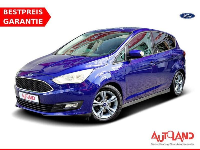 Blau Gebraucht 2018 Ford C-MAX Van / Kleinbus | 12.990 € (Fairer Preis) - Bild 1/4
