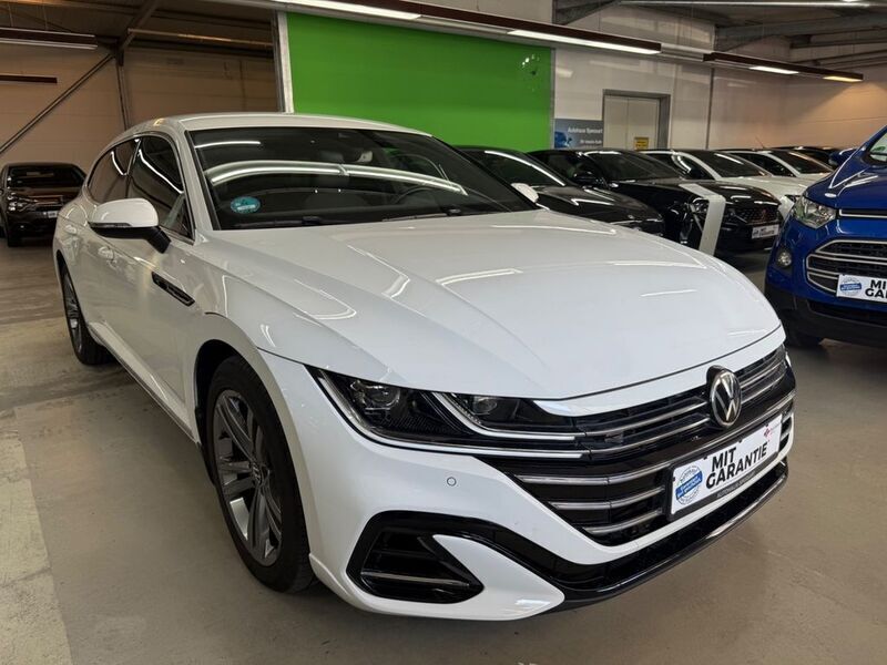 Weiß Gebraucht 2021 VW Arteon R-line Limousine | 33.990 € (Guter Preis) - Bild 1/4