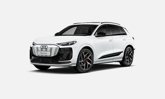 Weiß Gebraucht 2025 Audi Q6 e-tron Sport SUV | 72.820 € (Superpreis) - Bild 1/4