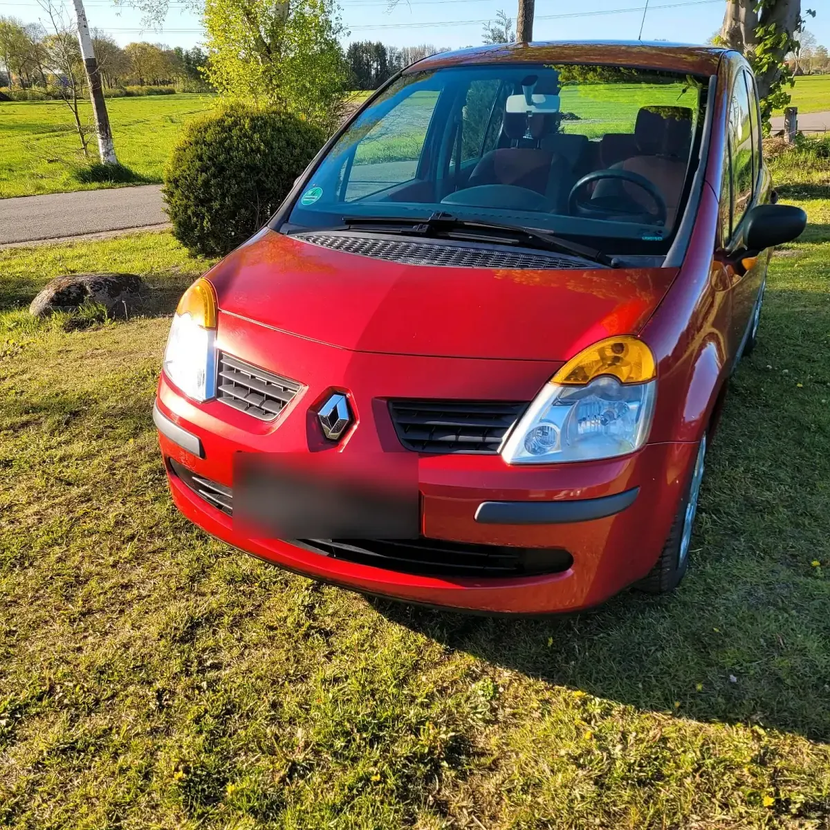 Usata Renault Modus 75 CV (55 kW) 2005 Arancione Monovolume