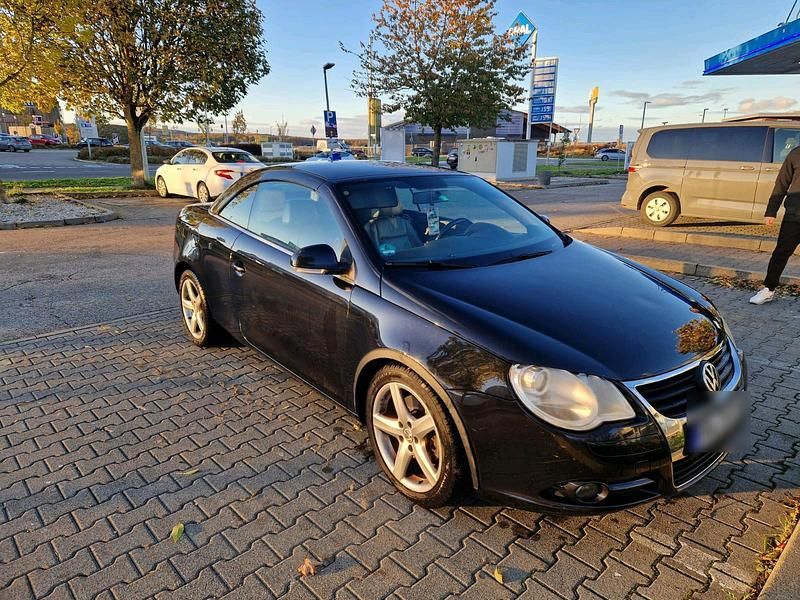 Schwarz Gebraucht 2007 VW Eos Cabrio | 3.900 € (Etwas zu teuer) - Bild 1/4