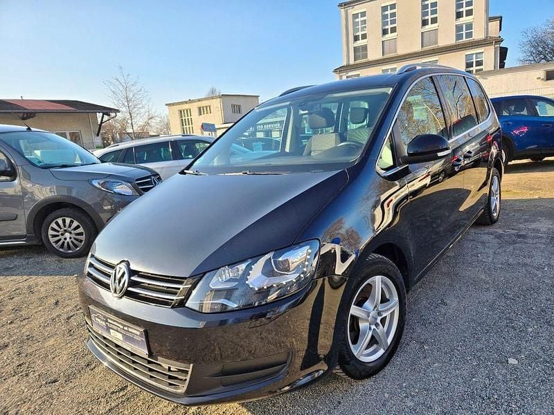 Schwarz Gebraucht 2013 VW Sharan Comfortline Van / Kleinbus | 9.500 € (Superpreis) - Bild 1/4