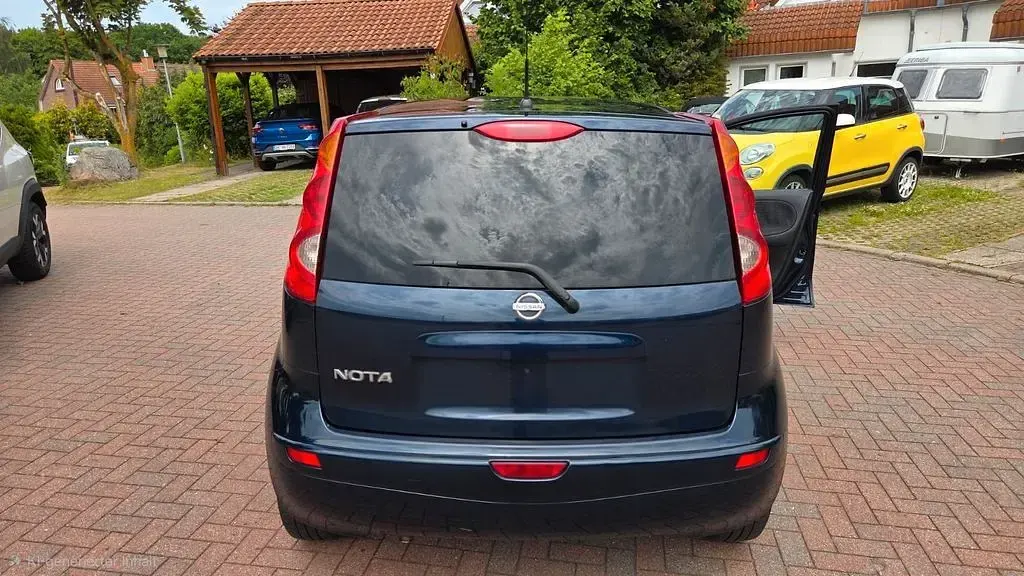 Gebraucht Nissan Note Acenta 88 PS (64 kW) 2008 Blau Kleinwagen