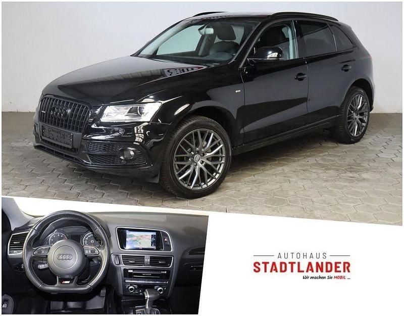 Schwarz Gebraucht 2017 Audi Q5 S-Line SUV | 19.990 € (Superpreis) - Bild 1/4