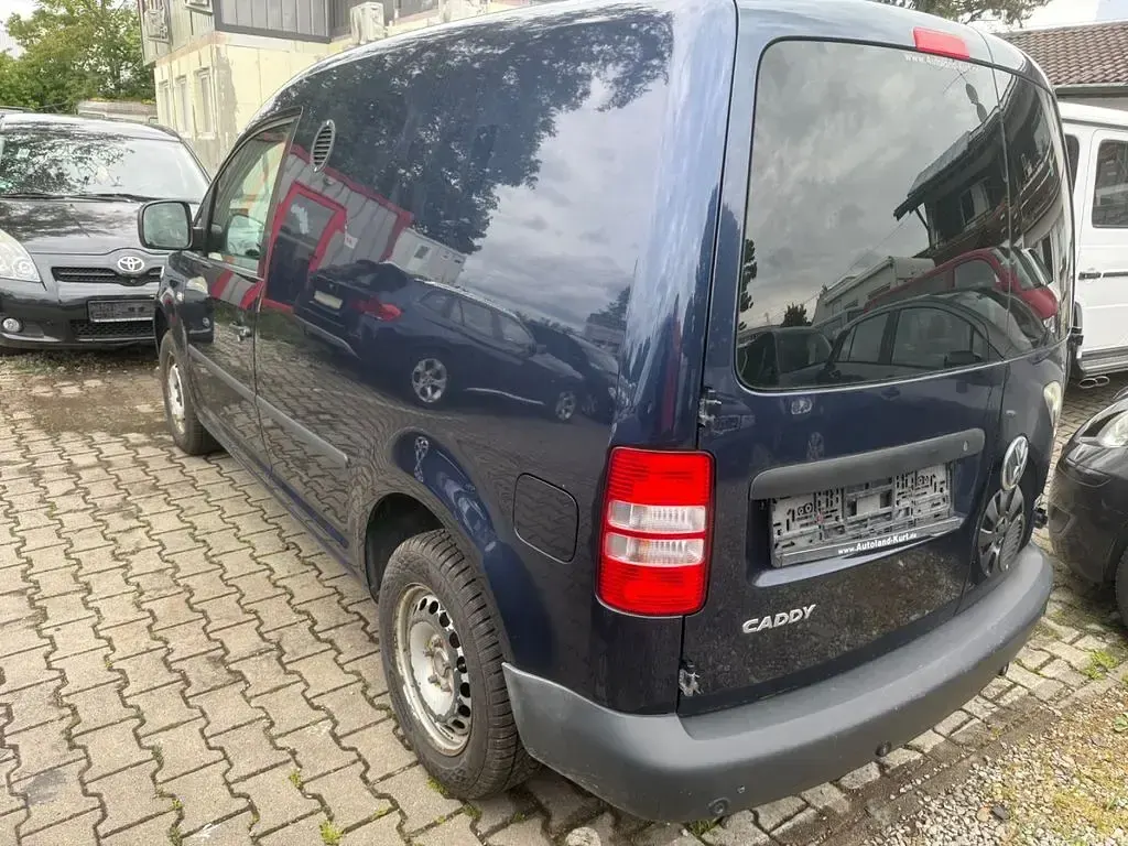 Gebraucht VW Caddy 75 PS (55 kW) 2011 Blau Van / Kleinbus