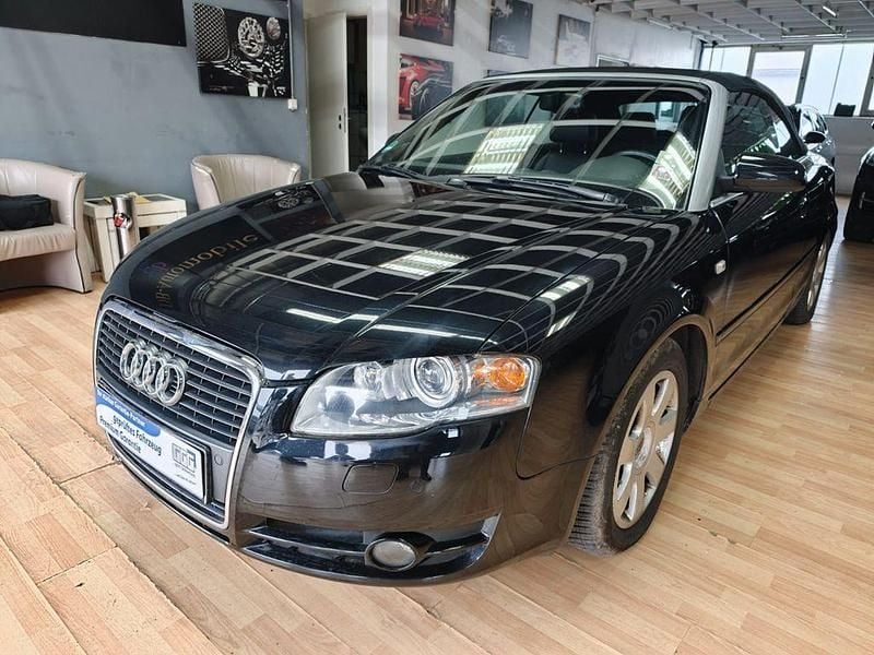 Gebraucht Audi A4 Cabriolet S-Line 140 PS (102 kW) 2008 Schwarz Cabrio