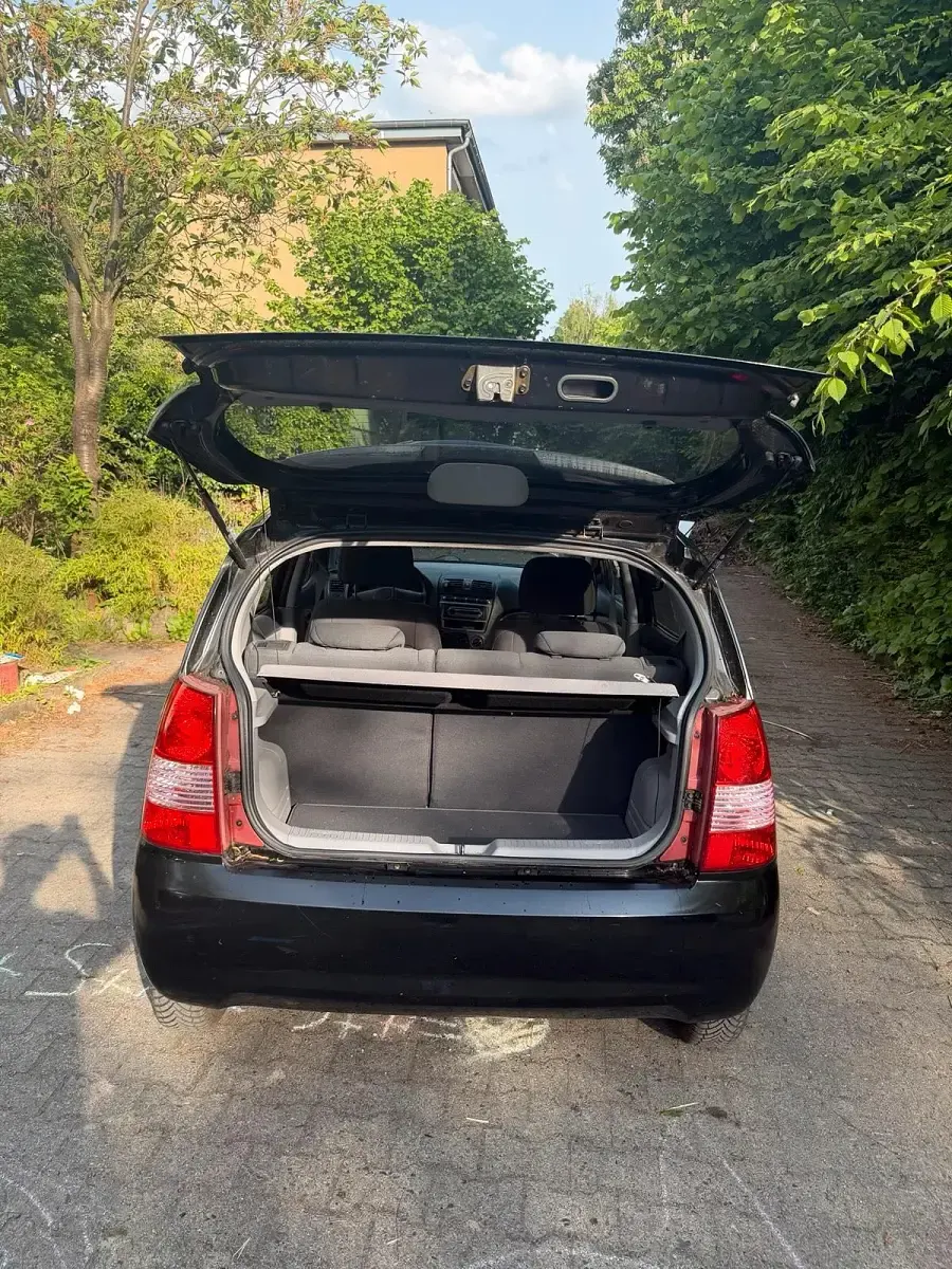 Brugt Kia Picanto 65 HK (47 kW) 2004 Sort Hatchback
