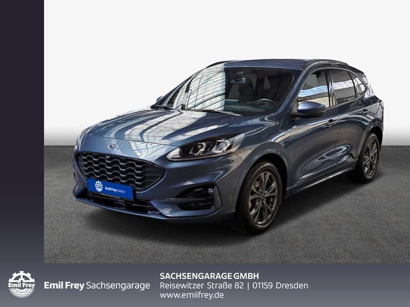 Chrome blue metallic Gebraucht 2023 Ford Kuga ST-Line X SUV | 32.940 € (Teuer) - Bild 1/4