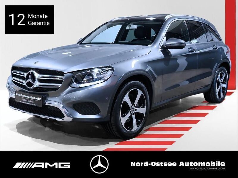 Grau metalliclack selenitgrau metallic Gebraucht 2019 Mercedes GLC250 Exclusive SUV | 32.490 € (Etwas zu teuer) - Bild 1/4