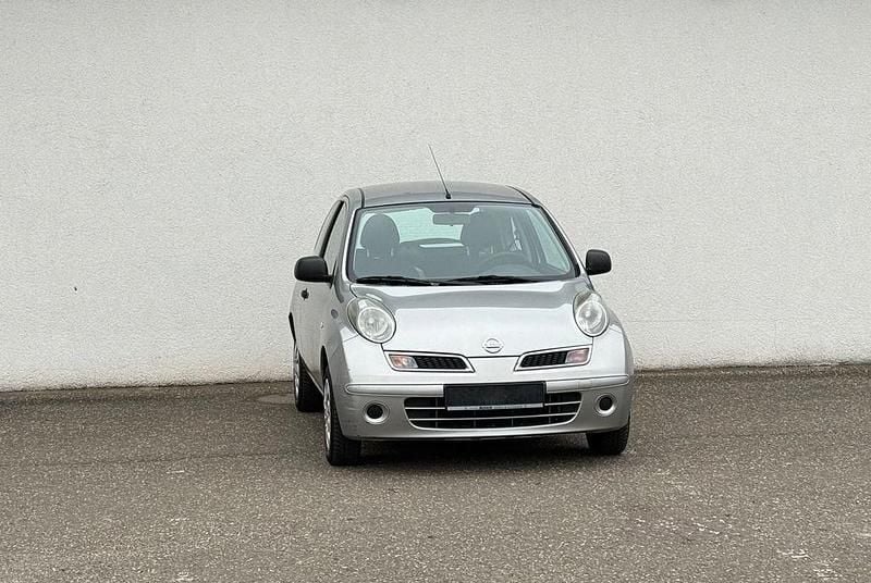 Silber Gebraucht 2010 Nissan Micra Visia Kleinwagen | 1.799 € (Superpreis) - Bild 1/4