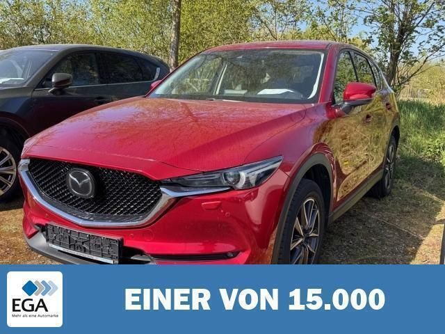 Rot metallic Gebraucht 2018 Mazda CX-5 Sports-Line SUV | 20.640 € (Fairer Preis) - Bild 1/4