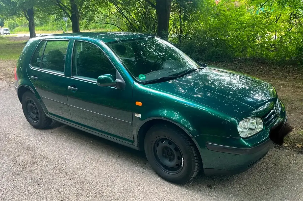 Gebraucht VW Golf IV 75 PS (55 kW) 1999 Grün Kleinwagen