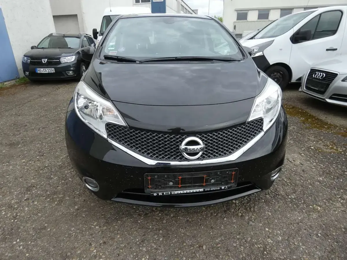 Gebraucht Nissan Note Acenta 98 PS (72 kW) 2015 Black (m) Kleinwagen