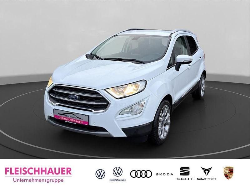 Weiss Gebraucht 2019 Ford Ecosport Titanium SUV | 10.490 € (Superpreis) - Bild 1/4