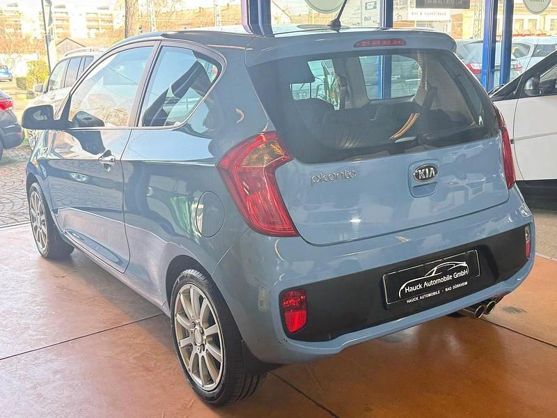 Gebraucht Kia Picanto Platinum Edition 86 PS (63 kW) 2013 Blau Kleinwagen