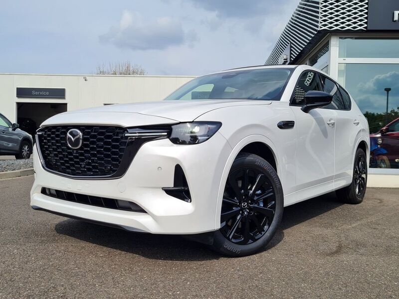 Weiß Gebraucht 2024 Mazda CX-60 Homura-Line SUV | 51.490 € (Fairer Preis) - Bild 1/4